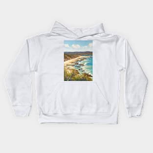 Kattang Nature Reserve view Kids Hoodie